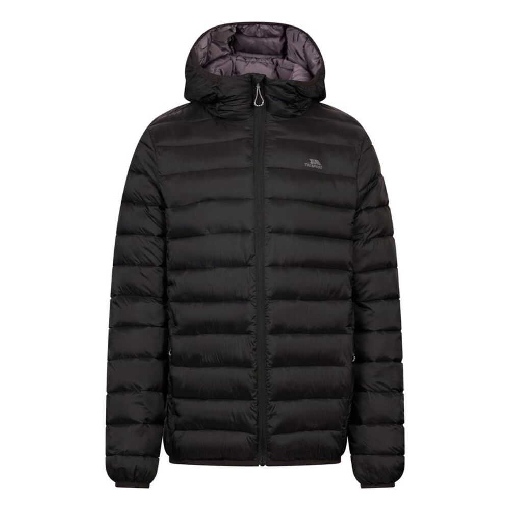 Trespass Mens Rayton Lightweight Insulated Jacket / Black